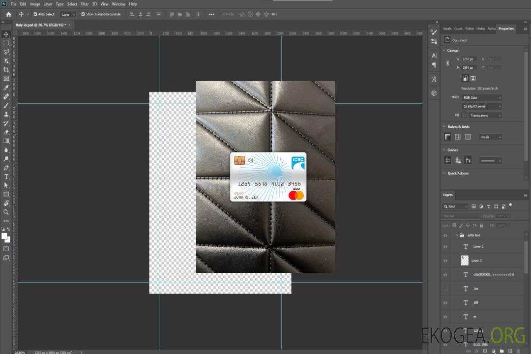 Photolook de carte de débit principale de banque industrielle et commerciale de Chine template Photolook de carte de débit principale de banque industrielle et commerciale de Chine template